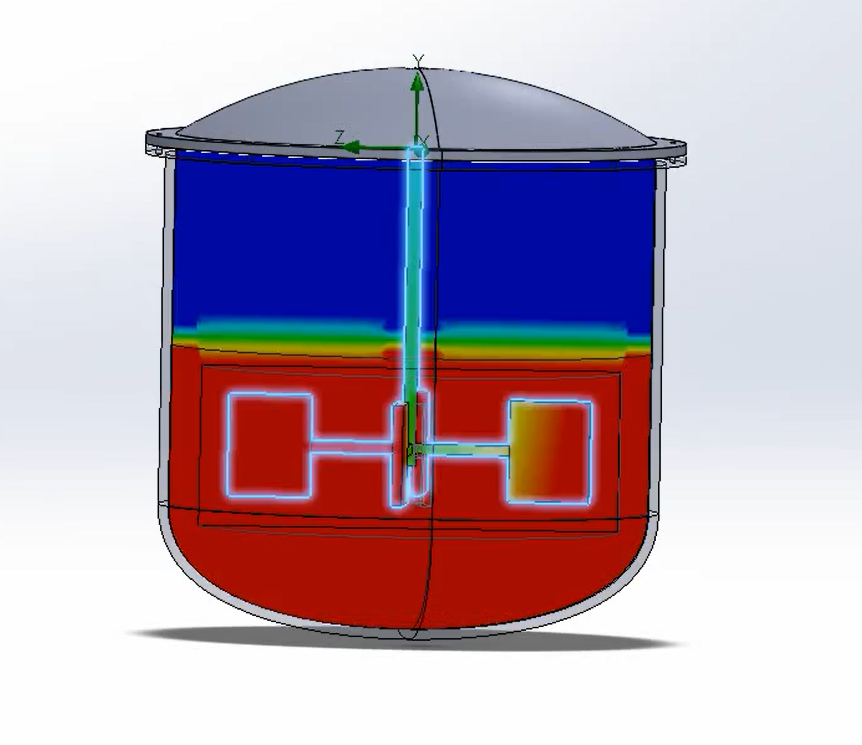 Tank flow simulation video preview
